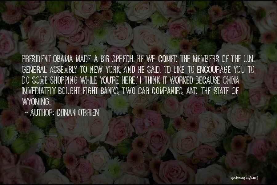 New Members Quotes By Conan O'Brien