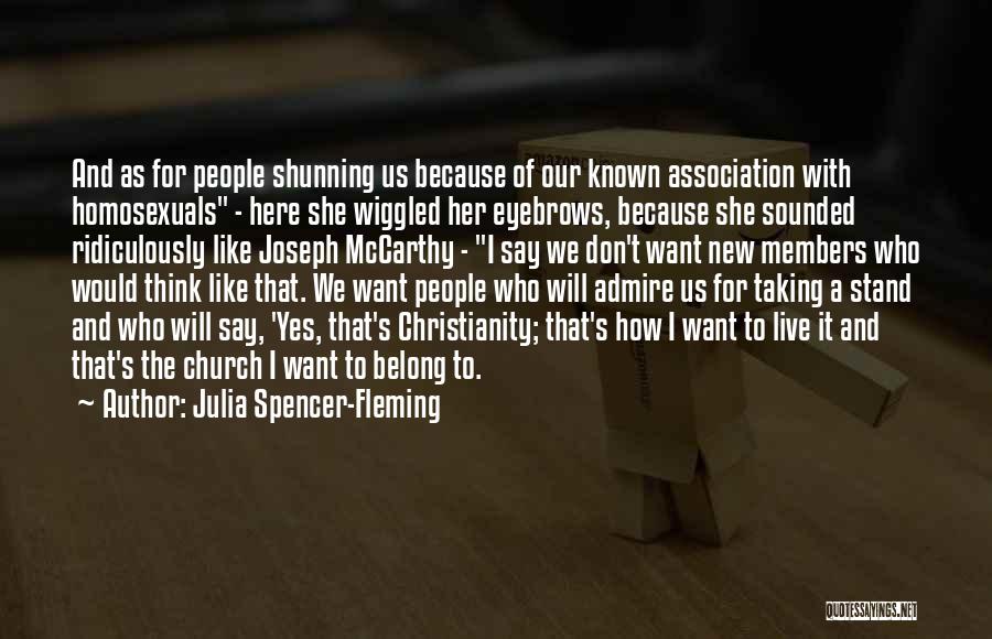 New Members Quotes By Julia Spencer-Fleming