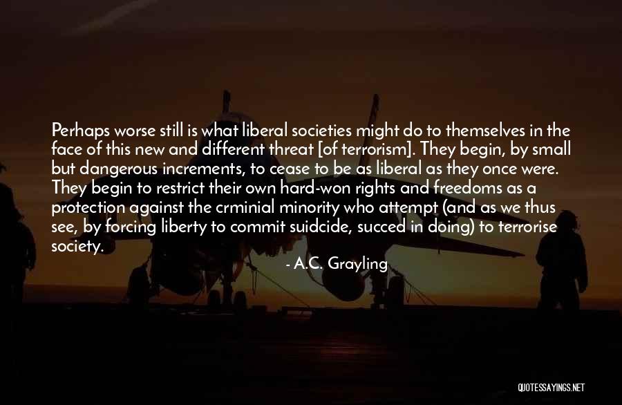 New Minority Quotes By A.C. Grayling New Minority Quotes By A.C. Grayling