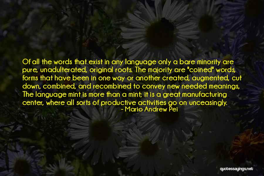 New Minority Quotes By Mario Andrew Pei New Minority Quotes By Mario Andrew Pei