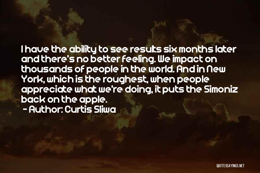 New Months Quotes By Curtis Sliwa