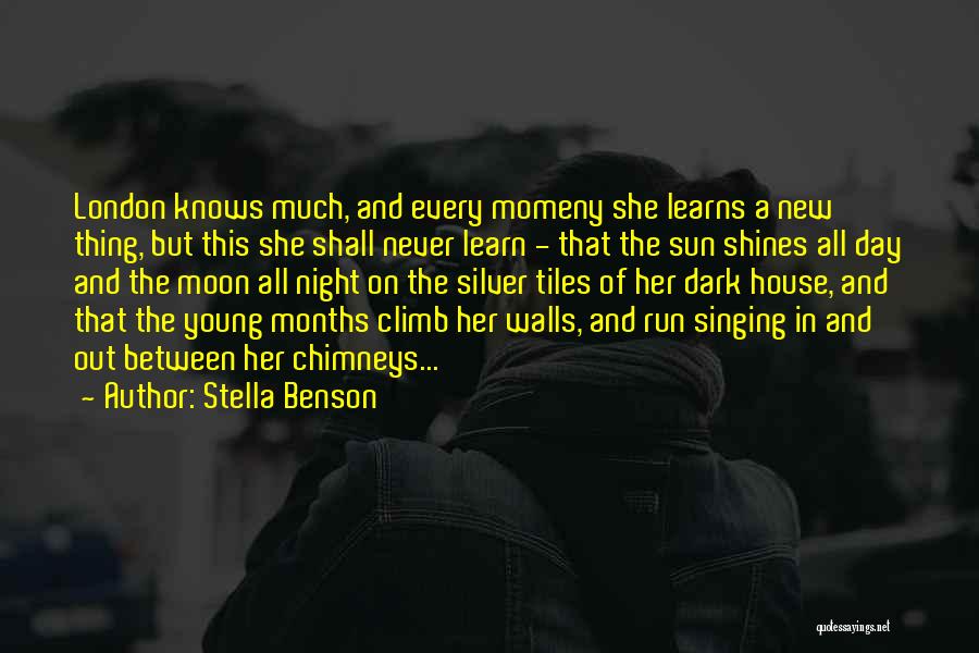 New Months Quotes By Stella Benson