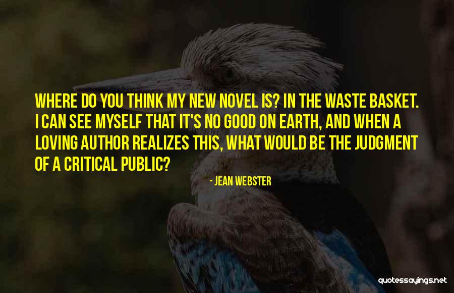 New Novel Quotes By Jean Webster New Novel Quotes By Jean Webster