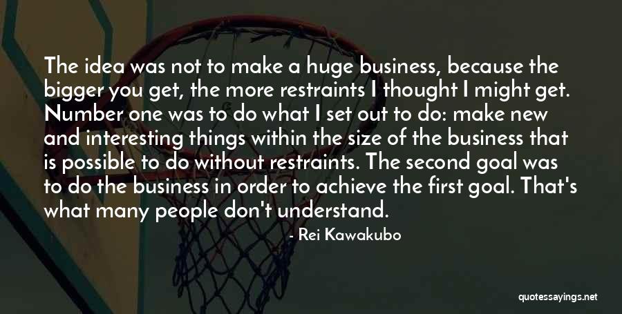 New Number One Quotes By Rei Kawakubo New Number One Quotes By Rei Kawakubo
