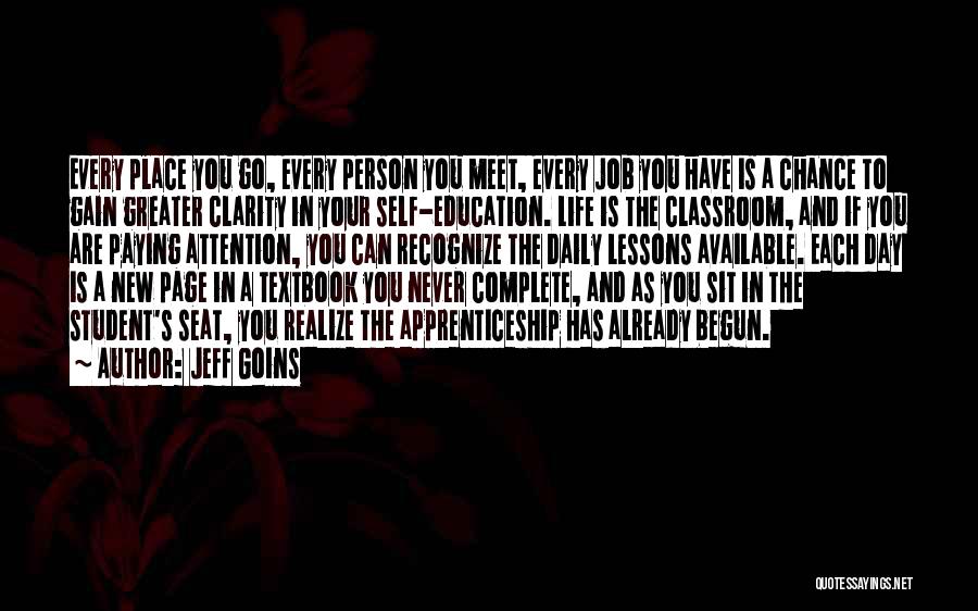 New Page In Life Quotes By Jeff Goins