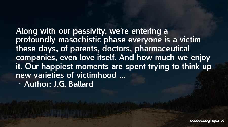New Parent Love Quotes By J.G. Ballard