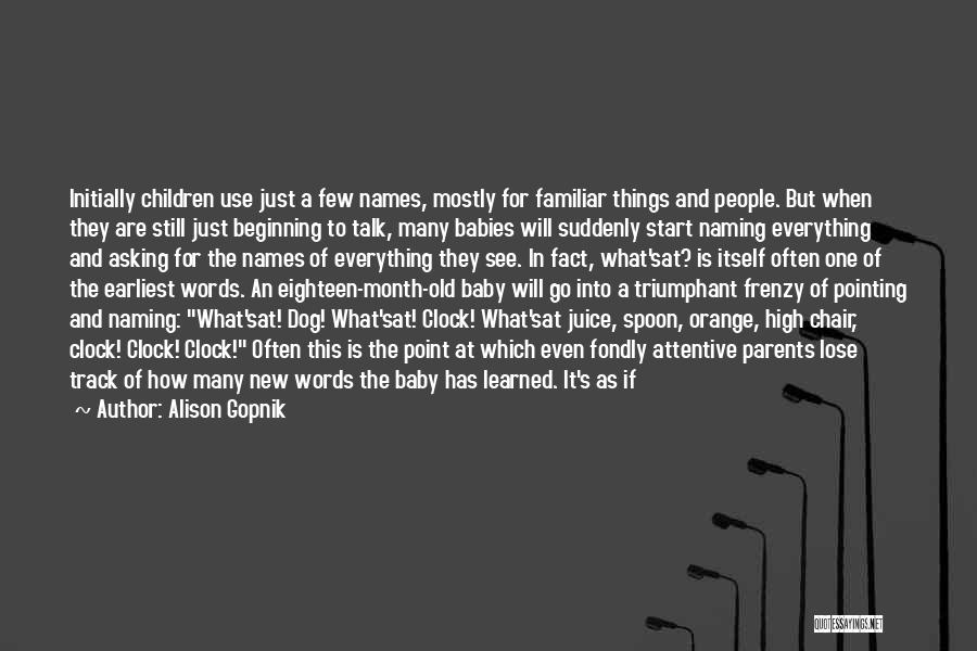 New Parents Baby Quotes By Alison Gopnik