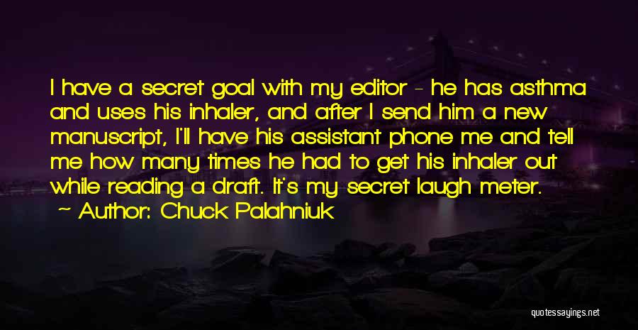 New Phone Quotes By Chuck Palahniuk