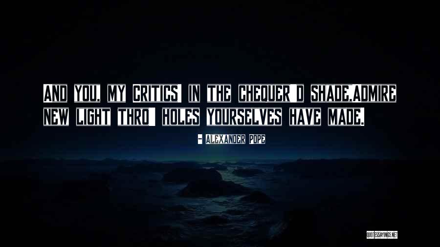 New Pope's Quotes By Alexander Pope New Pope's Quotes By Alexander Pope