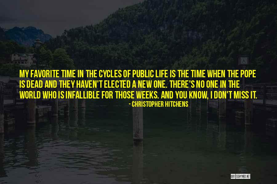 New Pope's Quotes By Christopher Hitchens New Pope's Quotes By Christopher Hitchens