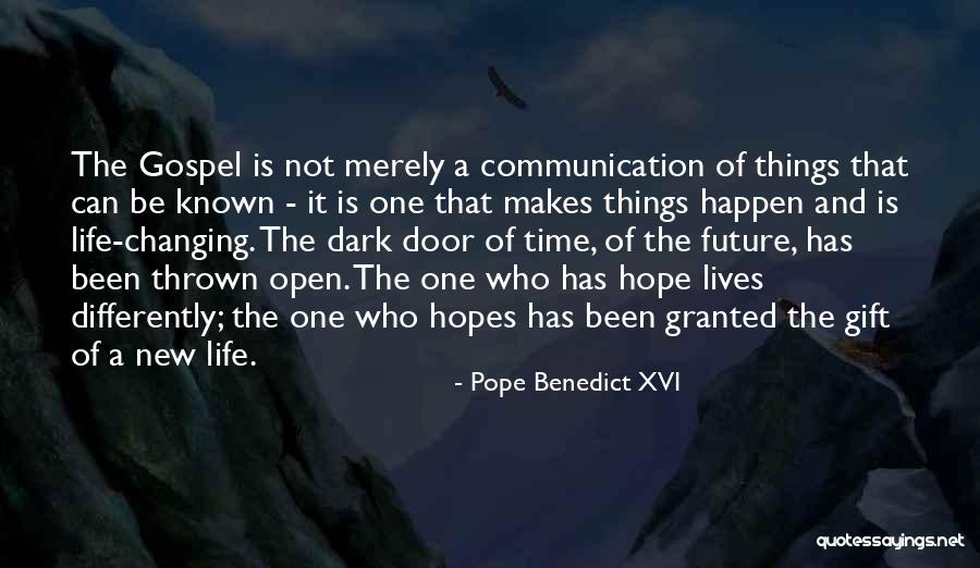 New Pope's Quotes By Pope Benedict XVI