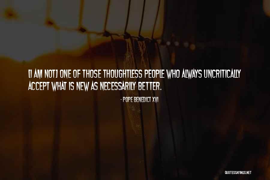 New Pope's Quotes By Pope Benedict XVI New Pope's Quotes By Pope Benedict XVI