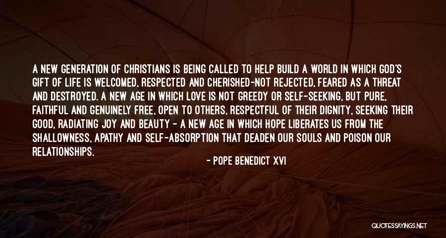 New Pope's Quotes By Pope Benedict XVI New Pope's Quotes By Pope Benedict XVI
