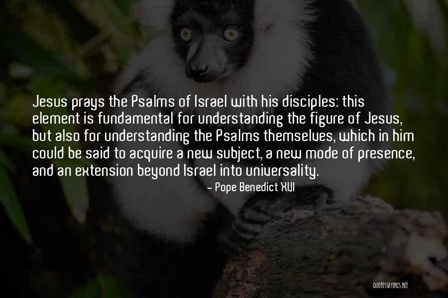 New Pope's Quotes By Pope Benedict XVI