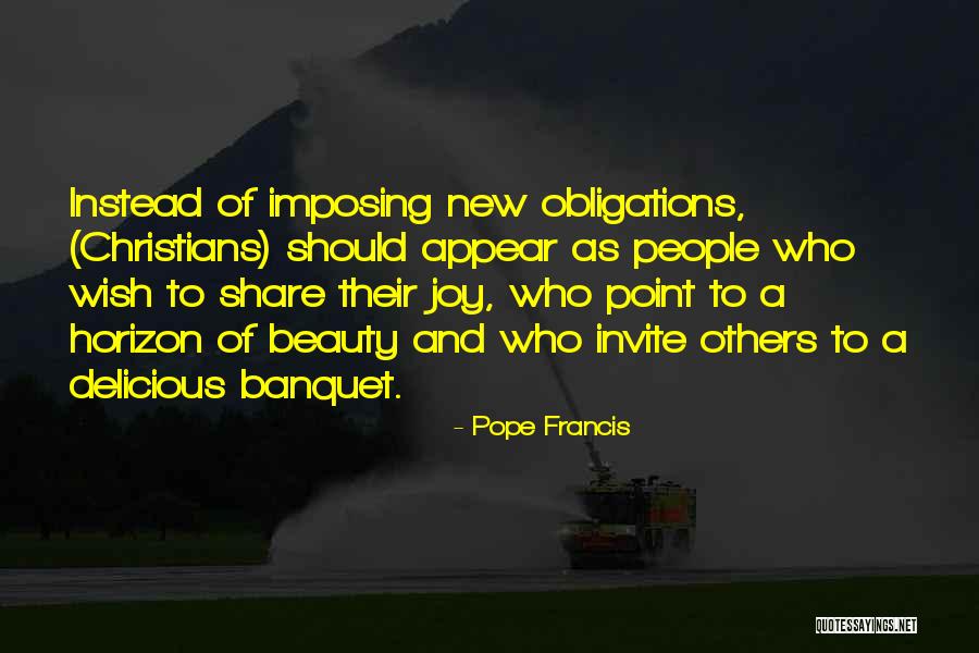 New Pope's Quotes By Pope Francis