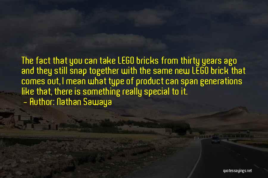 New Product Quotes By Nathan Sawaya