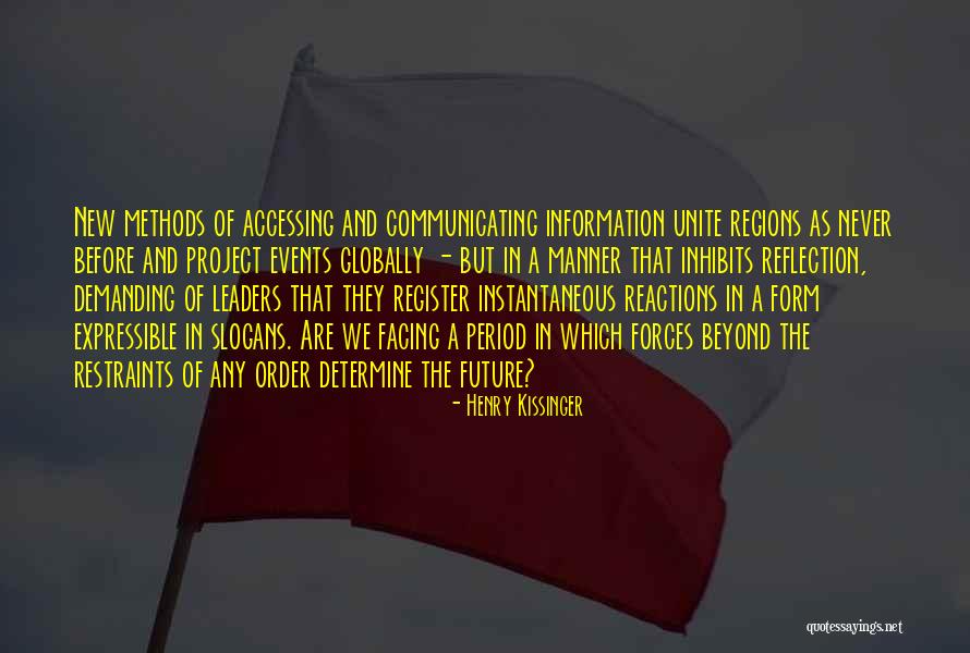 New Project Quotes By Henry Kissinger New Project Quotes By Henry Kissinger