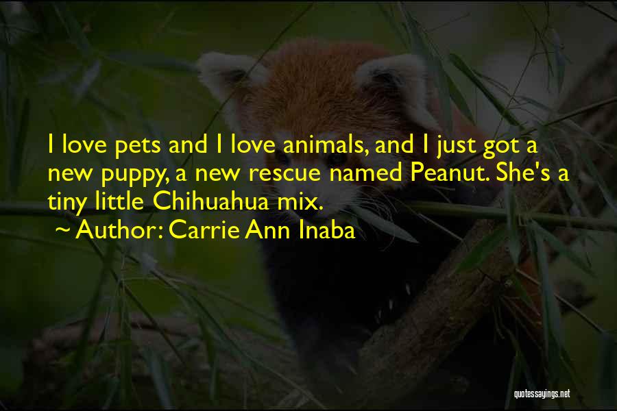 New Puppy Love Quotes By Carrie Ann Inaba