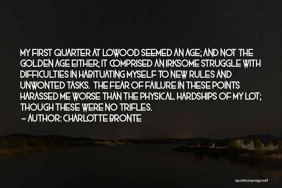 New Quarter Quotes By Charlotte Bronte