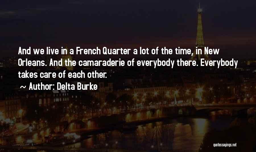New Quarter Quotes By Delta Burke