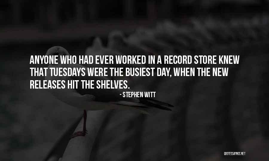 New Releases Quotes By Stephen Witt New Releases Quotes By Stephen Witt