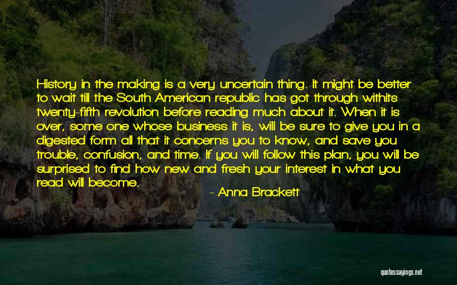 New Revolution Quotes By Anna Brackett New Revolution Quotes By Anna Brackett