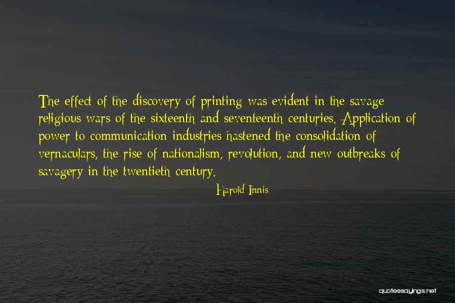 New Revolution Quotes By Harold Innis New Revolution Quotes By Harold Innis