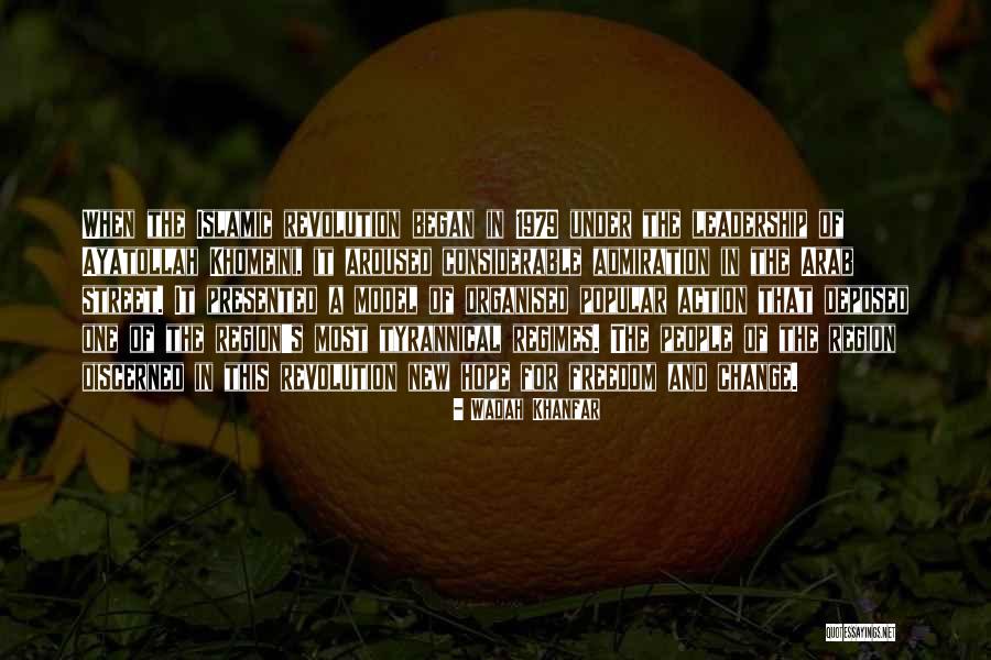 New Revolution Quotes By Wadah Khanfar New Revolution Quotes By Wadah Khanfar