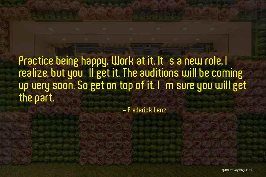 New Role Quotes By Frederick Lenz New Role Quotes By Frederick Lenz