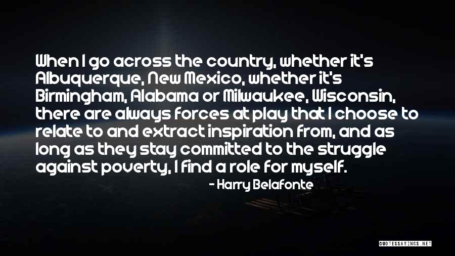 New Role Quotes By Harry Belafonte New Role Quotes By Harry Belafonte