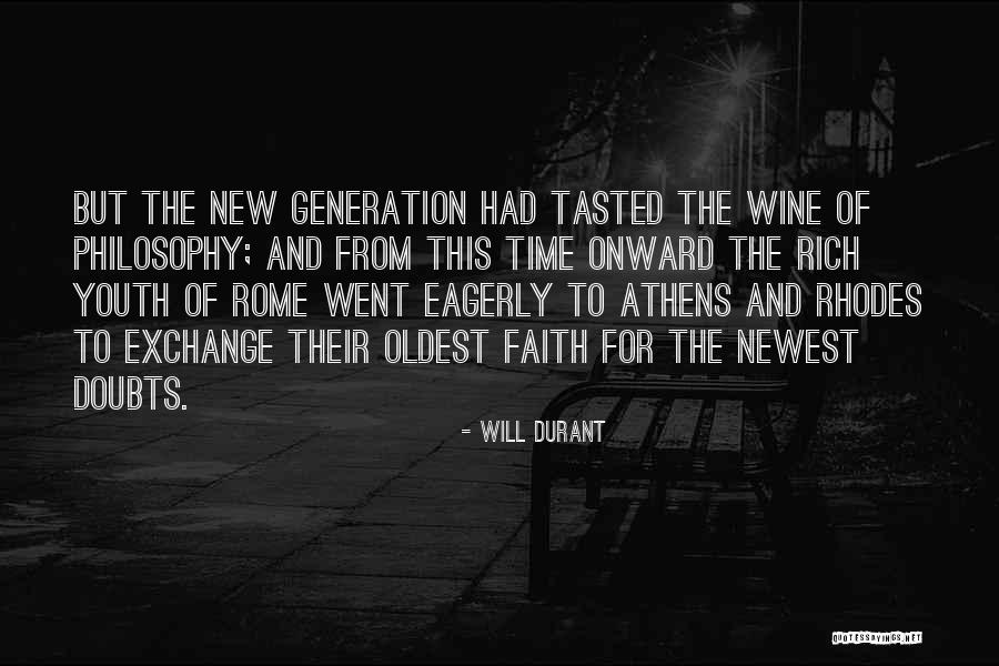 New Rome Quotes By Will Durant New Rome Quotes By Will Durant