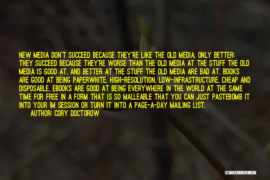 New Session Quotes By Cory Doctorow