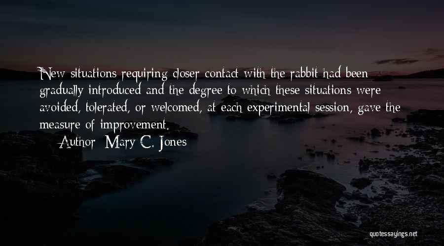 New Session Quotes By Mary C. Jones