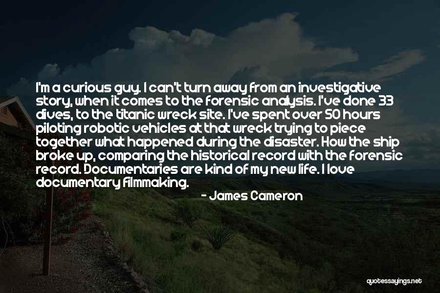 New Site Quotes By James Cameron