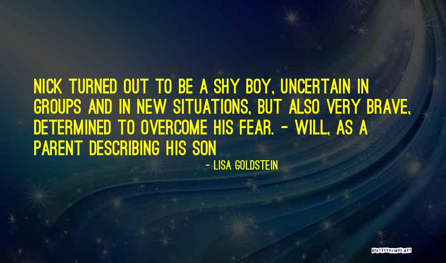 New Situations Quotes By Lisa Goldstein New Situations Quotes By Lisa Goldstein