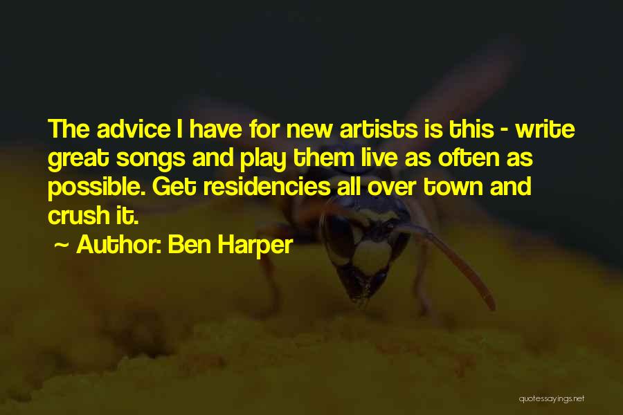 New Songs Quotes By Ben Harper