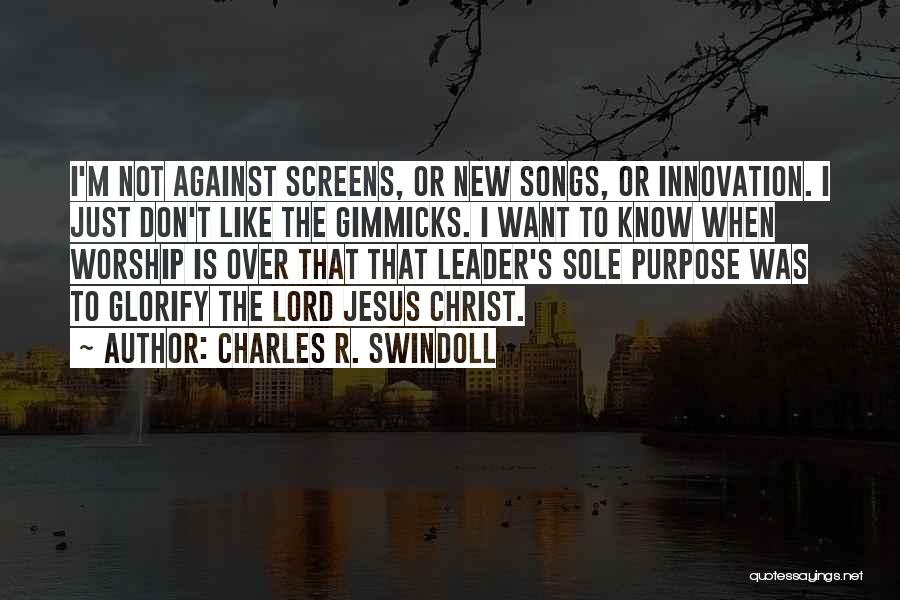 New Songs Quotes By Charles R. Swindoll