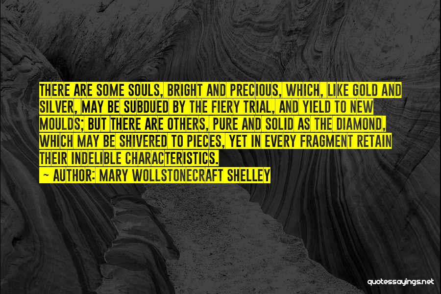 New Souls Quotes By Mary Wollstonecraft Shelley