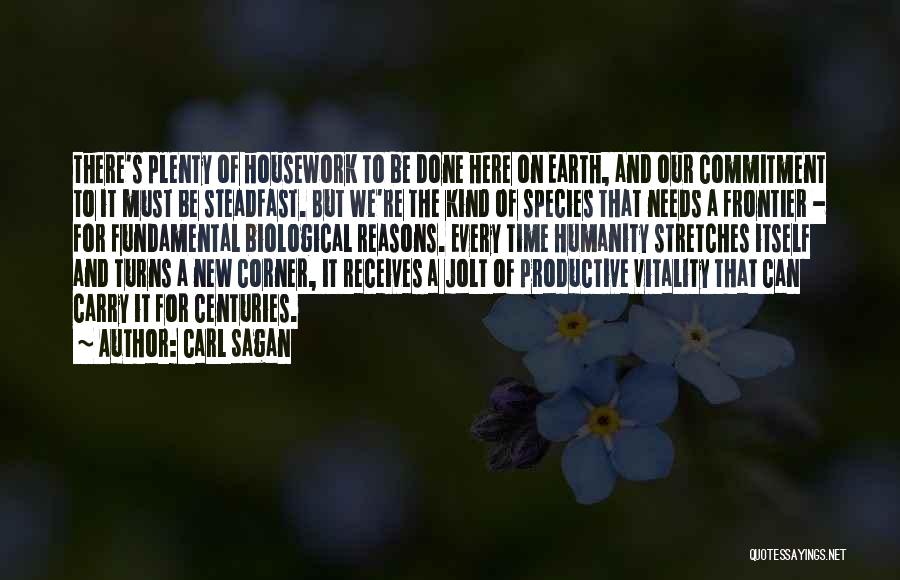 New Species Quotes By Carl Sagan
