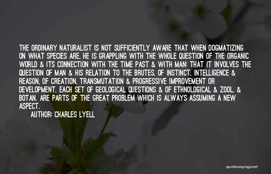 New Species Quotes By Charles Lyell