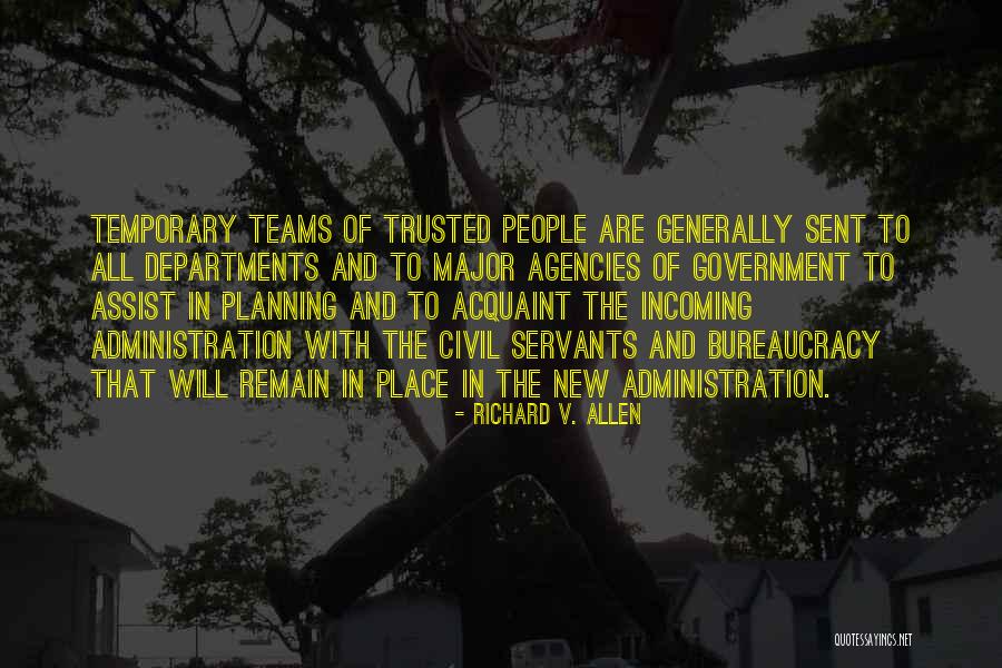 New Teams Quotes By Richard V. Allen New Teams Quotes By Richard V. Allen