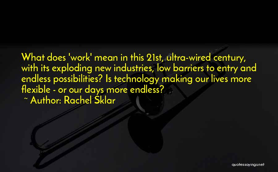 New Technology Quotes By Rachel Sklar