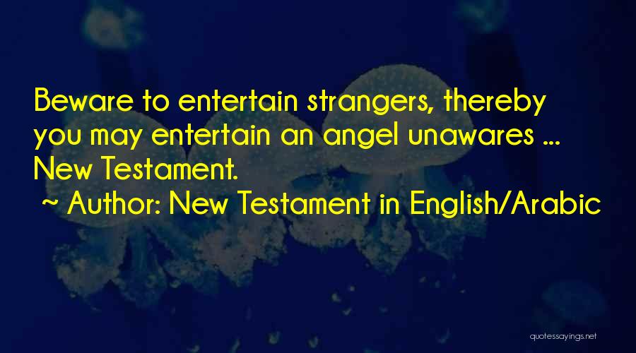 New Testament In English/Arabic Quotes 741427