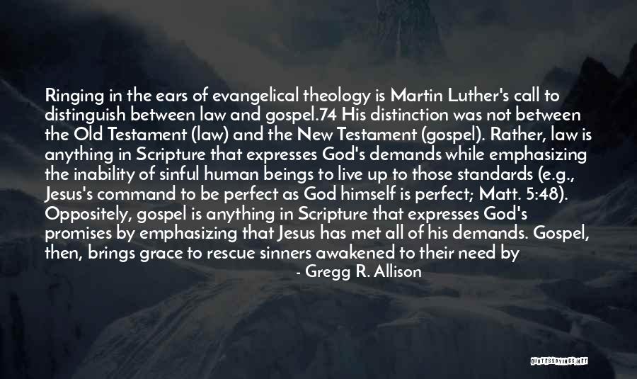 New Testament Jesus Quotes By Gregg R. Allison New Testament Jesus Quotes By Gregg R. Allison