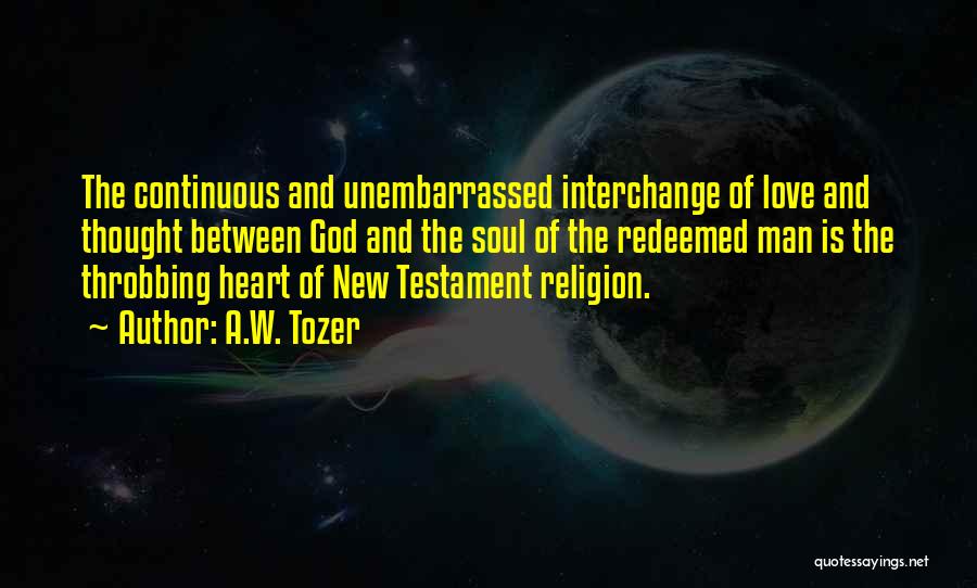 New Thought Love Quotes By A.W. Tozer