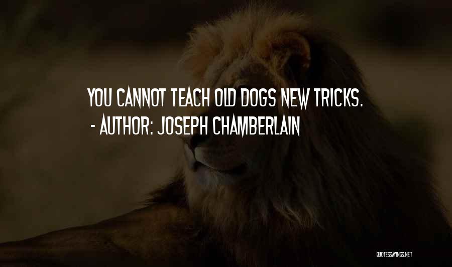 New Tricks Quotes By Joseph Chamberlain