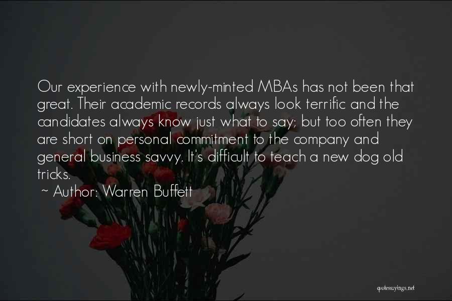 New Tricks Quotes By Warren Buffett