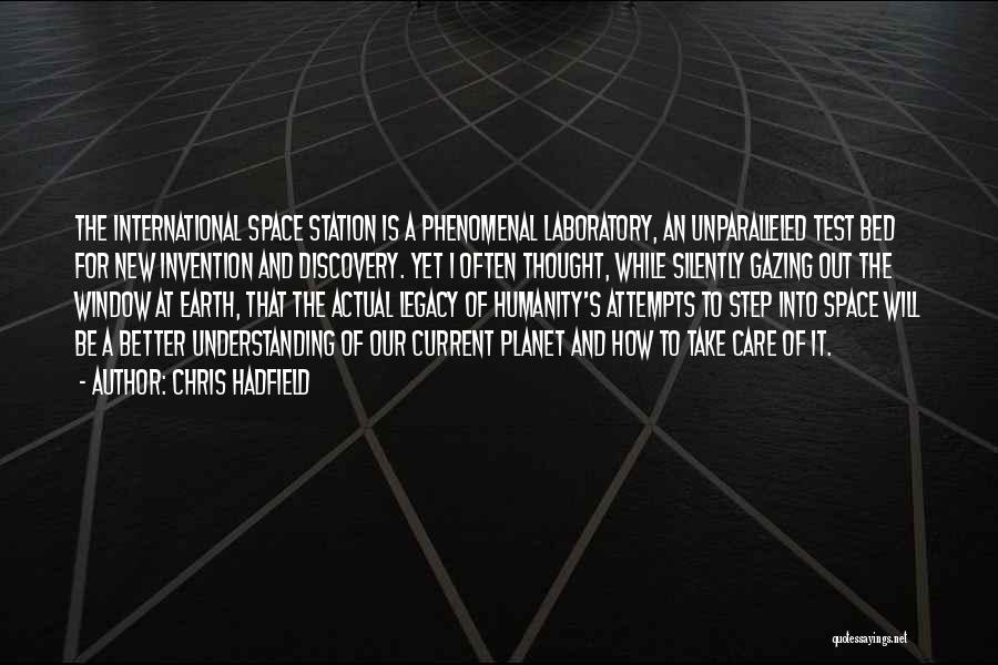 New U Station Quotes By Chris Hadfield
