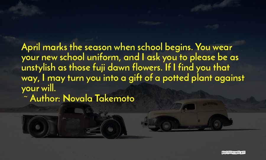 New Uniform Quotes By Novala Takemoto