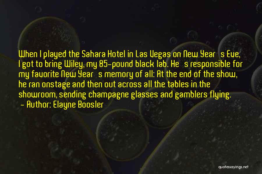New Vegas Quotes By Elayne Boosler